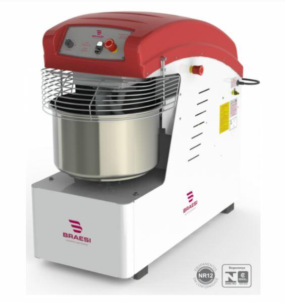 AMASSADEIRA ESPIRAL PARA 25KG DE MASSA BRAESI AES-25