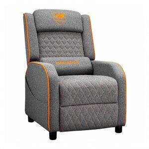 Poltrona Gamer Cougar Ranger One Gray, Cinza e Laranja, 3MRAOGRA.0001