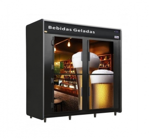 MINI CAMARA CERVEJEIRA P/ 39 CAIXAS RF-057 FRILUX