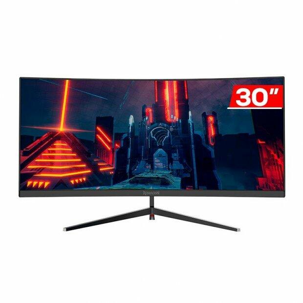 Monitor Gamer Redragon Citrine, 30 Pol., VA, Curvo, UWHD, 1ms, 200Hz, FreeSync