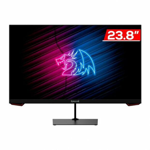 Monitor Gamer Redragon Quartz, 23.8 Pol., VA, FHD, 1ms, 165Hz, FreeSync